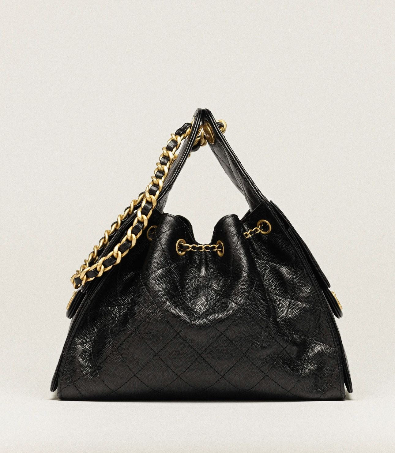 Chanel 25 Small Black Caviar
