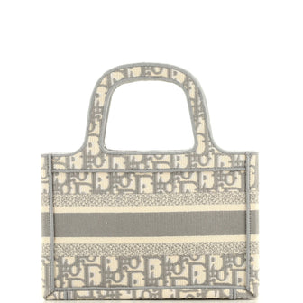 Christian Dior Book Tote Oblique Canvas Mini