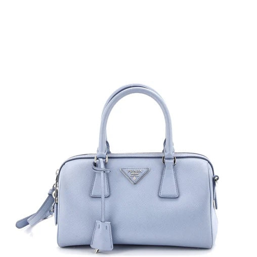 Prada Convertible Bowler Bag Saffiano Leather Small
