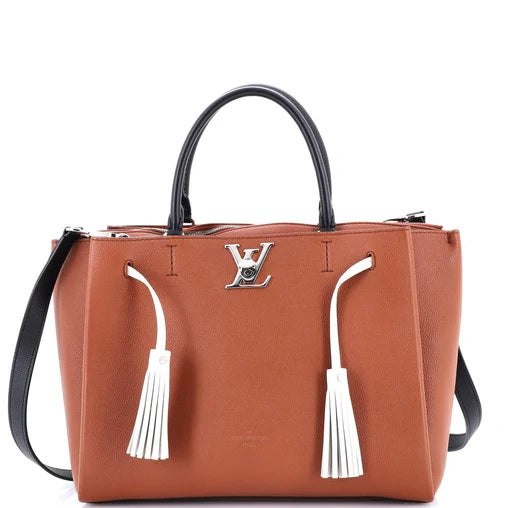 Louis Vuitton Lockmeto Handbag Leather
