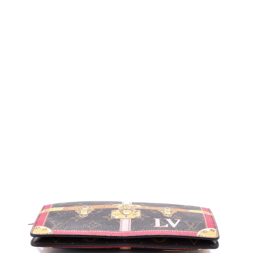 Louis Vuitton Weekend Pochette Limited Edition Summer Trunks Monogram Canvas