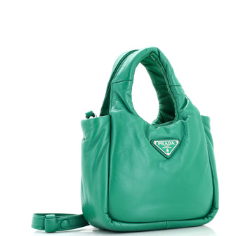 Prada Padded Soft Tote Leather Mini
