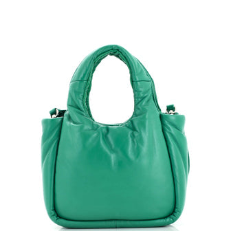 Prada Padded Soft Tote Leather Mini