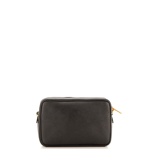 Prada Monochrome Camera Bag Saffiano Leather Small