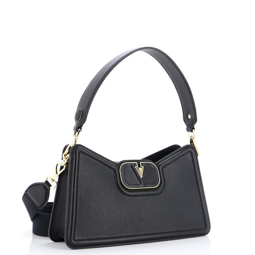 Valentino Garavani VLogo Shoulder Bag Leather