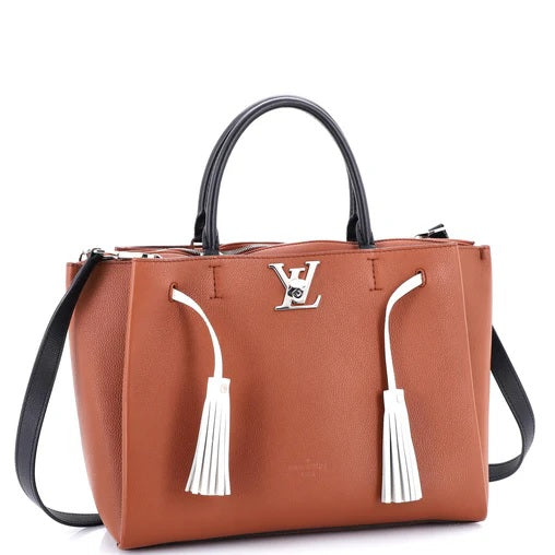 Louis Vuitton Lockmeto Handbag Leather