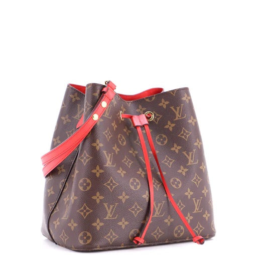 Louis Vuitton NeoNoe Handbag Monogram Canvas with Leather MM