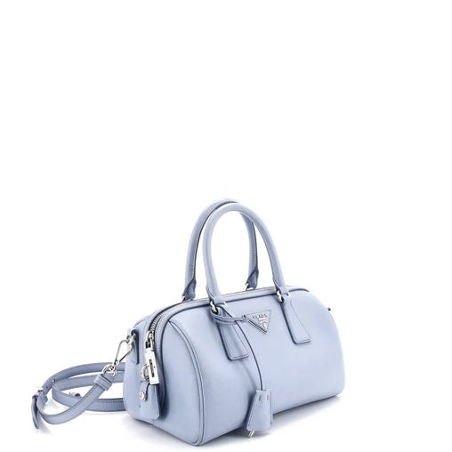 Prada Convertible Bowler Bag Saffiano Leather Small