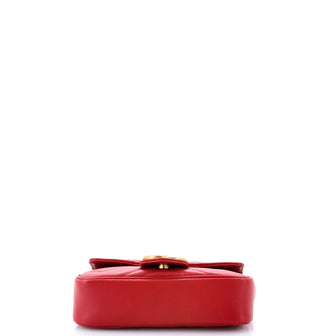 Gucci GG Marmont Flap Bag Matelasse Leather Super Mini