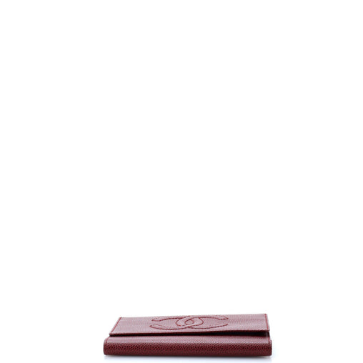 Chanel Trifold CC Wallet Caviar Long