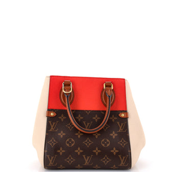 Louis Vuitton Fold Tote Monogram Canvas and Leather PM