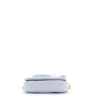 Louis Vuitton Wallet on Strap Bubblegram Leather