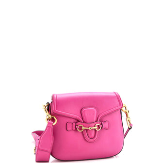 Gucci Lady Web Shoulder Bag Leather Medium
