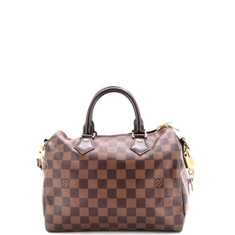 Louis Vuitton Speedy Bandouliere Bag Damier 25