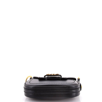 Christian Dior D-Fence Saddle Bag Leather Small