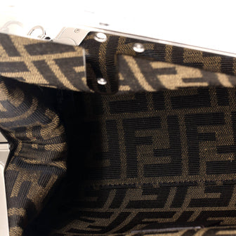 Fendi First Bag Leather with Python Small