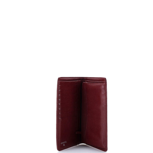 Chanel L-Yen Wallet Quilted Caviar