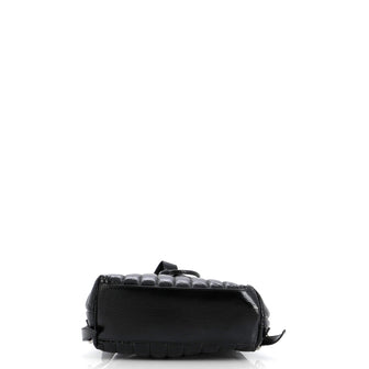 Saint Laurent LouLou Backpack Matelasse Chevron Patent Small