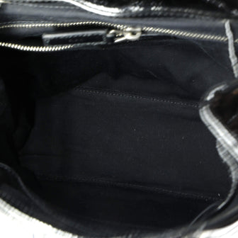 Saint Laurent LouLou Backpack Matelasse Chevron Patent Small