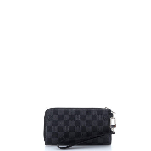 Louis Vuitton Zippy Dragonne Wallet Damier Graphite