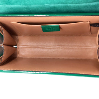 Gucci Sylvie 1969 Top Handle Bag Patent Mini