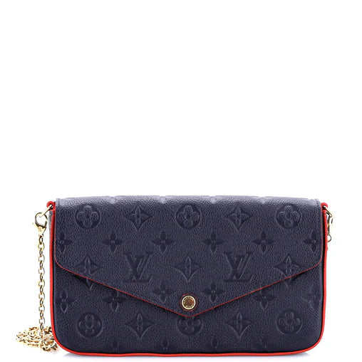 Louis Vuitton Felicie Pochette Monogram Empreinte Leather