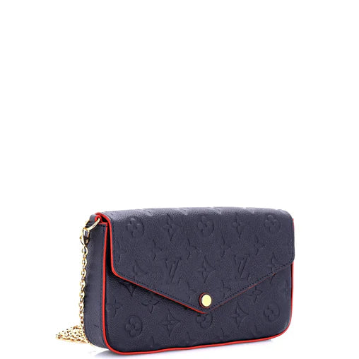 Louis Vuitton Felicie Pochette Monogram Empreinte Leather