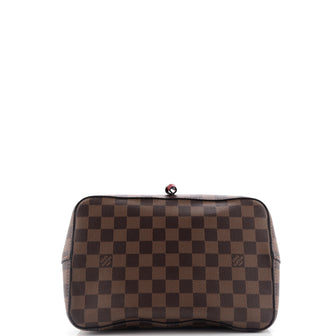 Louis Vuitton NeoNoe Handbag Damier with Leather MM
