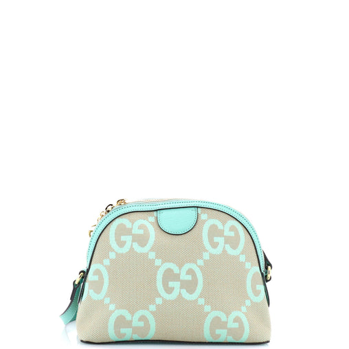 Gucci Ophidia Dome Shoulder Bag Jumbo GG Canvas Small