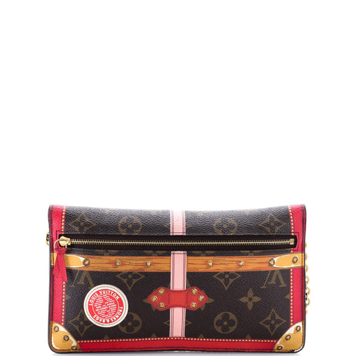 Louis Vuitton Weekend Pochette Limited Edition Summer Trunks Monogram Canvas