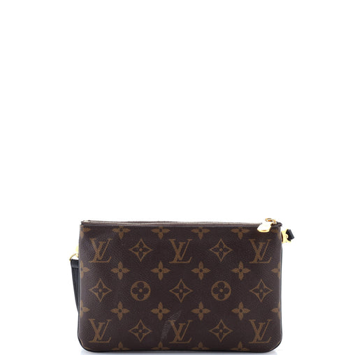 Louis Vuitton Double Zip Pochette Reverse Monogram Giant