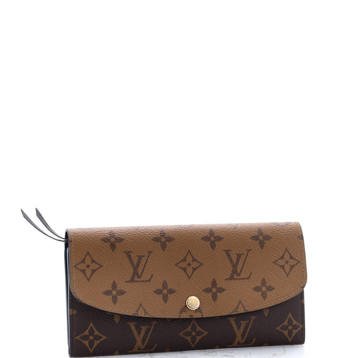 Louis Vuitton Emilie Wallet Reverse Monogram Canvas