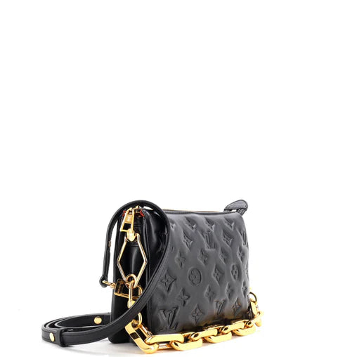 Louis Vuitton Coussin Bag Monogram Embossed Lambskin BB
