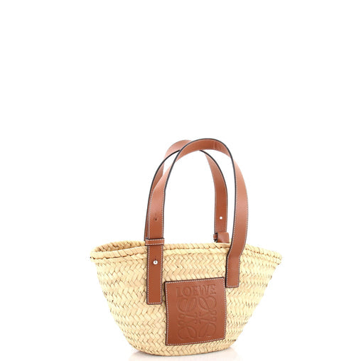 Loewe Basket Tote Raffia Small