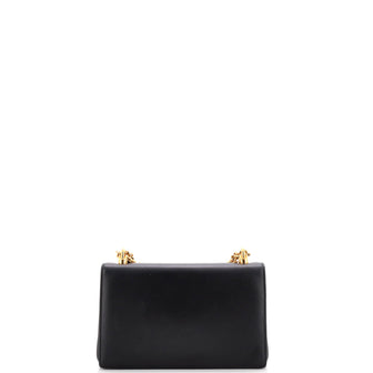 Dolce & Gabbana DG Girls Flap Bag Embellished Leather Small