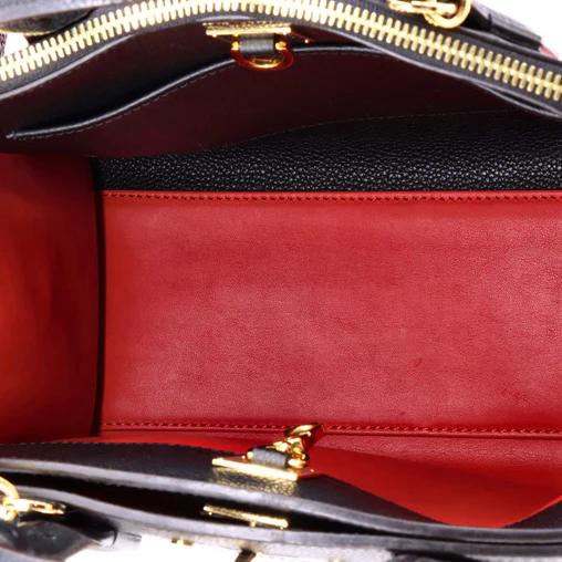 Louis Vuitton City Steamer Handbag Leather PM