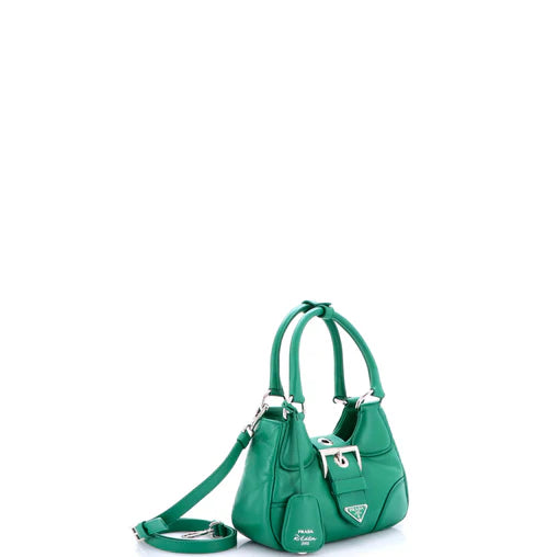 Prada Re-Edition 2002 Moon Handle Bag Padded Nappa Leather