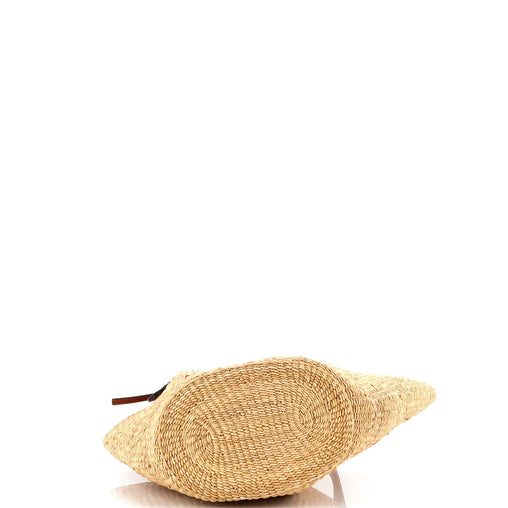 Loewe Shell Basket Bag Woven Raffia Medium