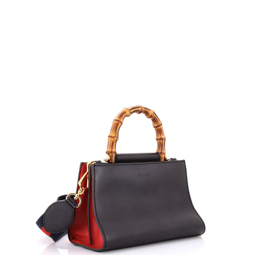 Gucci Nymphaea Top Handle Bag Leather Mini