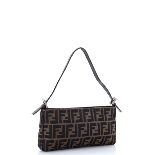 Fendi Belted Pochette Zucca Canvas