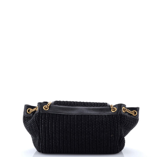 Saint Laurent Nolita Satchel Raffia Small
