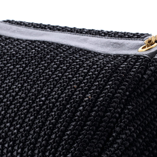 Saint Laurent Nolita Satchel Raffia Small