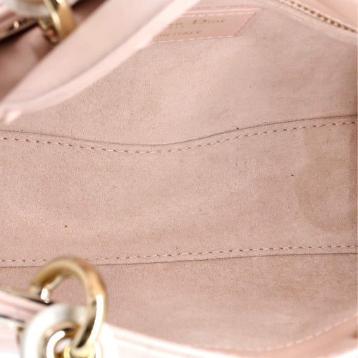 Christian Dior Lady Dior Chain Bag Cannage Quilt Lambskin Mini