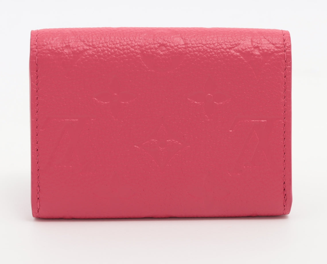 Louis Vuitton Monogram Empreinte Porto Monet Rosary Pink Coin Purse