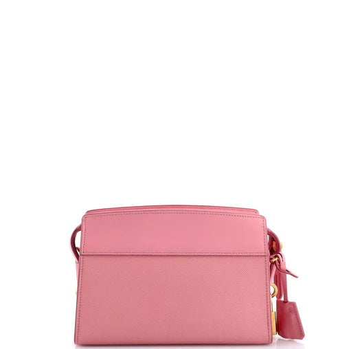 Prada Esplanade Crossbody Bag Saffiano with City Calf Small