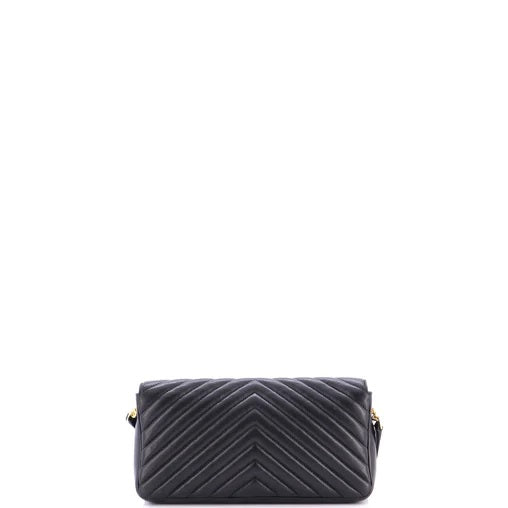 Saint Laurent Kate 99 Flap Bag Chevron Leather Medium