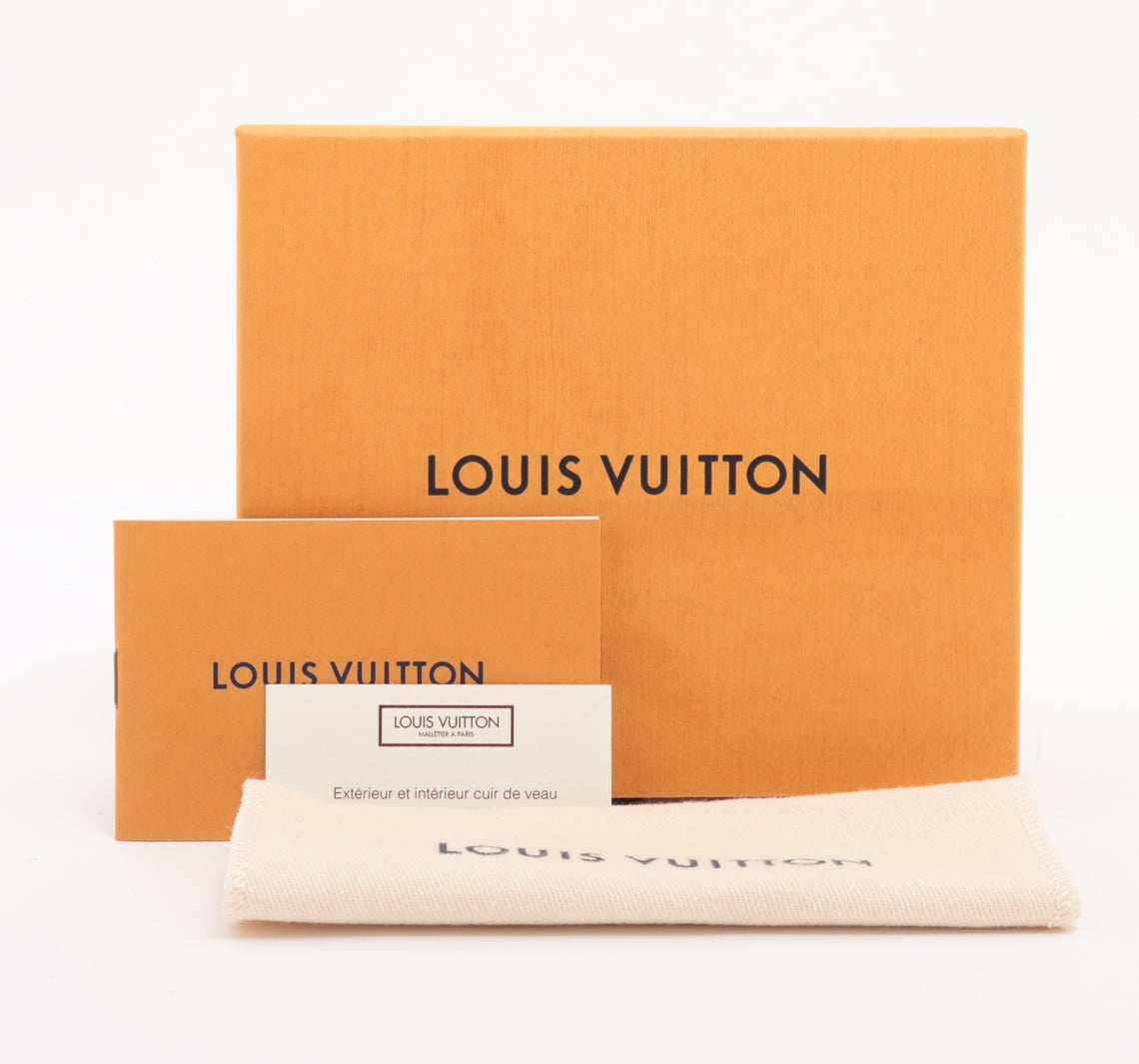 Louis Vuitton monogram empreinte Pochette Cure Marine rouge Coin