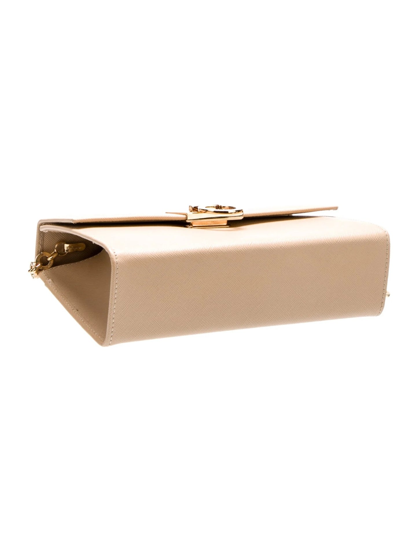 Ferragamo Saffiano Leather Shoulder Bag