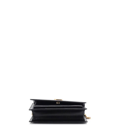 Saint Laurent Sunset Top Handle Chain Wallet Leather