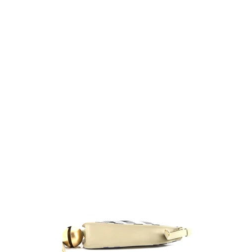 BurberryShield Sling Shoulder Bag Check Canvas and Leather Mini